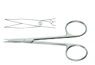 Ножиці Стівенса, прямі, гострокінцеві, 110 мм Surgimax 04-711-11